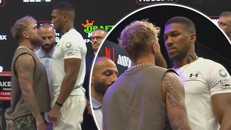 Anthony Joshua va Jack Paul anh 1
