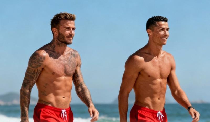 Ronaldo noi Beckham anh 1