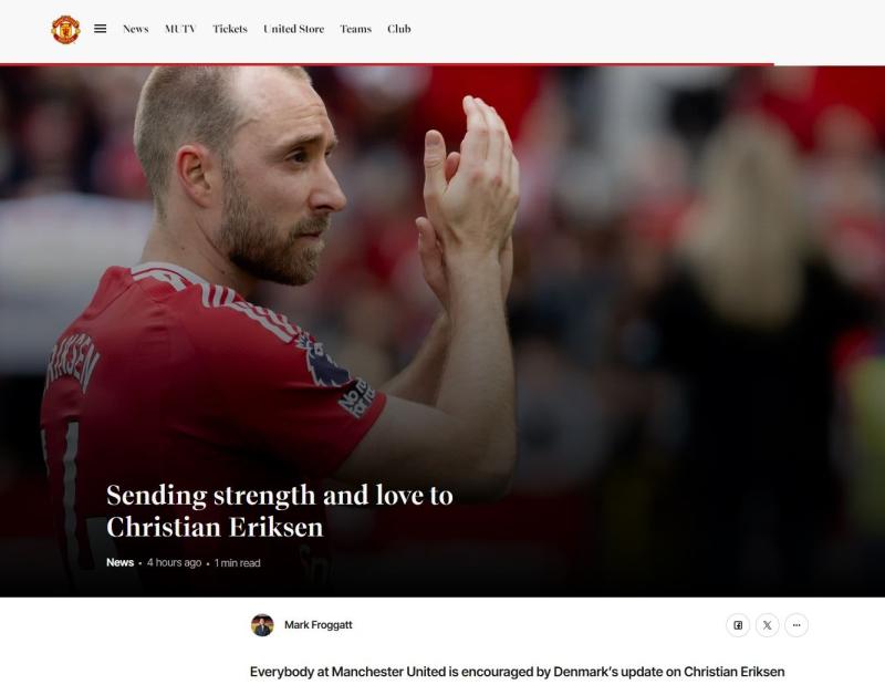 manchester united,  christian eriksen,  dan mach anh 1