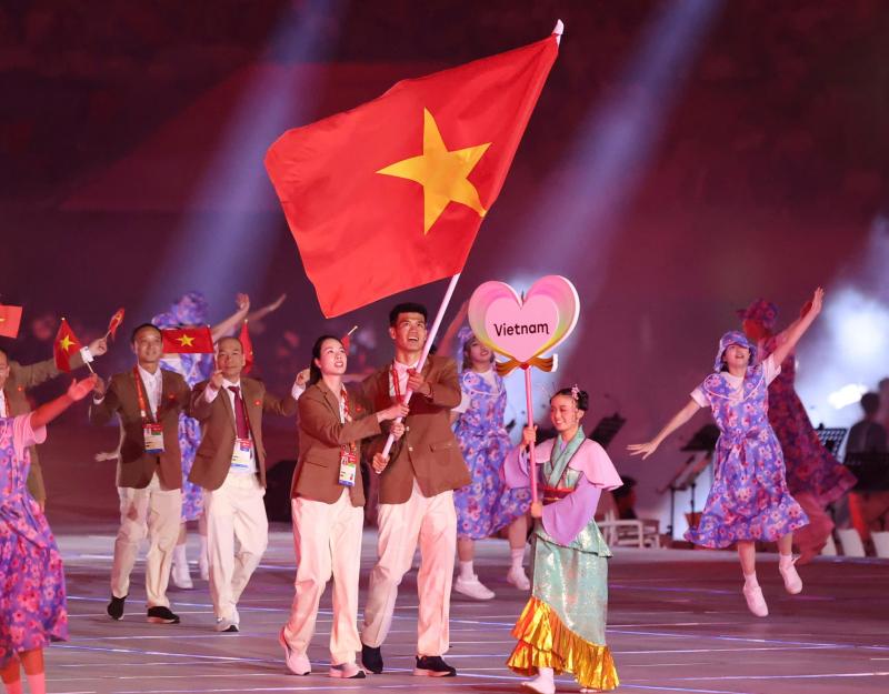 khai mạc ASIAD ảnh 1 khai mạc ASIAD ảnh 1