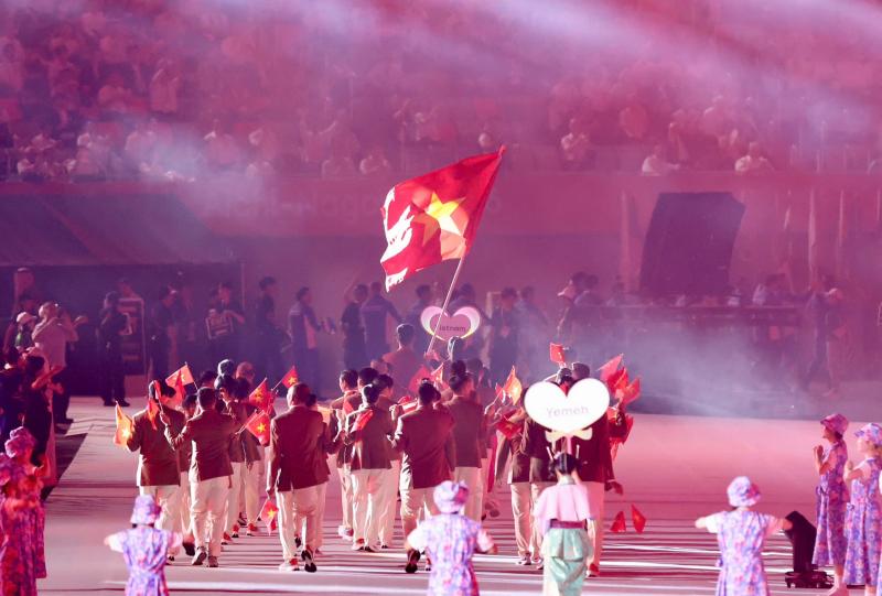 khai mạc ASIAD ảnh 3 khai mạc ASIAD ảnh 3