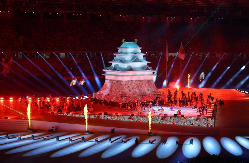 khai mạc ASIAD ảnh 8 khai mạc ASIAD ảnh 8