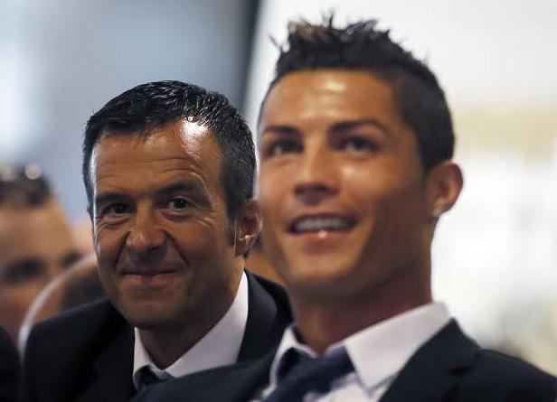 cristiano ronaldo, jorge mendes, real madrid ảnh 1 cristiano ronaldo, jorge mendes, real madrid ảnh 1
